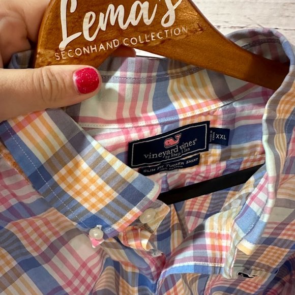 Vineyard Vines Slim Fit Tucker Shirt Button Up - Picture 4 of 5